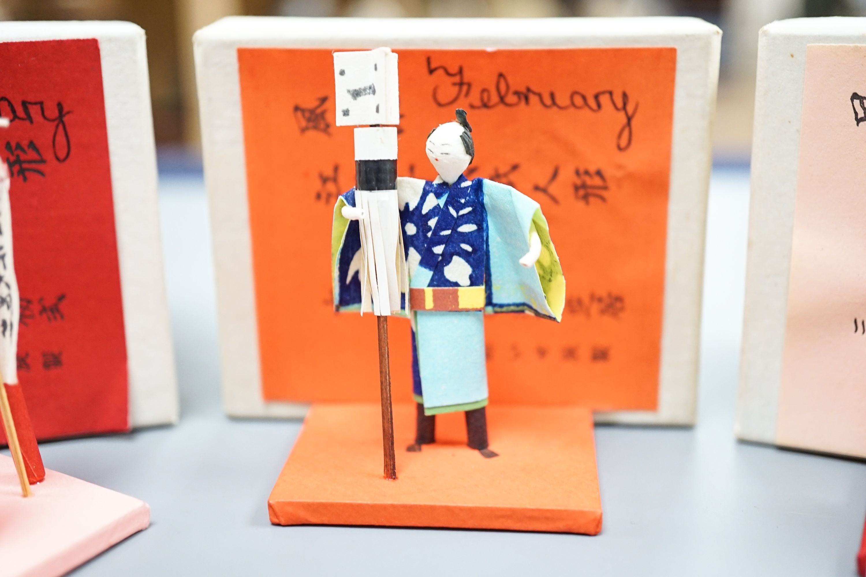 Japanese dolls- months of the year- 12 total